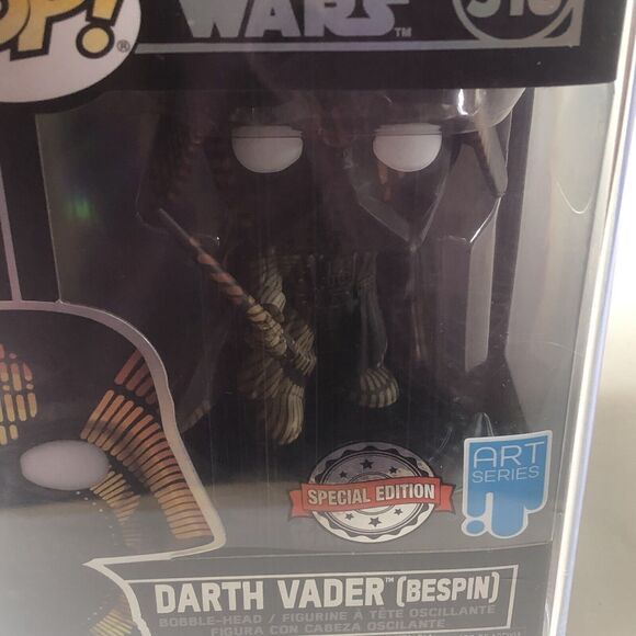 Star Wars Pop! DARTH VADER BESPIN 518 Art Series Bobble Limited Edition New - Picture 7 of 8